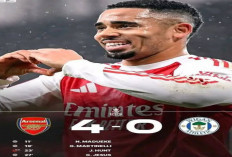 Hasil Arsenal vs Wigan 4-0: Meriam London Segel Tiket 16 Besar.