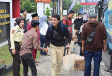 Kemenkum Sumsel Sambut Hangat Peserta Mudik Bersama Kementerian Hukum 2026