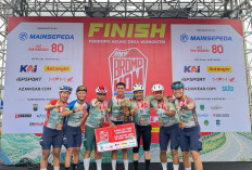Polda Sumsel Kembali Cetak Prestasi di Dunia Balap Sepeda, Terbaru Juara di Bromo KOM 2026