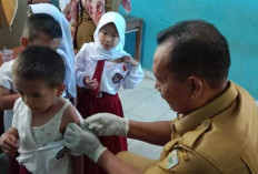 Dinkes OKU Kejar Target Pemberian Vaksin Tetanus-difteri Pada Siswa