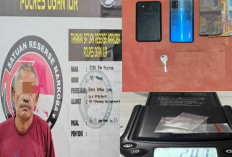 Pengedar Sabu Ditangkap di Timbangan, Polisi Sita Tiga Paket dan Dua Ponsel