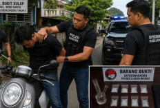 Sembunyikan Sabu di Bawah Telapak Kaki, Pengecer Narkotika Dibekuk Polisi