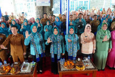 Feby Herman Deru Evaluasi Program PKK di Empat Lawang, Dorong Kader Perkuat IVA Test dan Literasi Digital