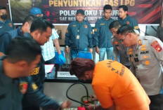 Pengoplos Gas LPG Subsidi 3 Kilo Diciduk Satreskrim Polres OKU Timur, Raup Untung Rp80 Ribu Per Tabung