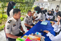 Rutan Baturaja Beri Pelayanan Pengobatan Gratis Peringati HBP