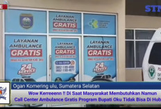 Warga Keluhkan Pelayanan Ambulans Gratis di Tamkot Baturaja Nomor Layanan Tidak Aktif Saat Dihubungi