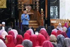 Wabup Ardani Hadiri Pengajian Majelis Ta’lim ke-45, Perkuat Nilai Iman dan Persaudaraan di Ogan Ilir
