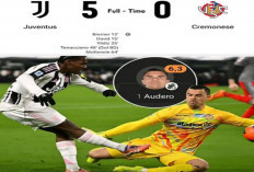 Hasil Juventus vs Cremonese: Juventus Menang 5-0 atas Cremonese.