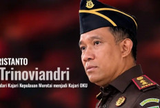 Kajari OKU Mutasi Ke Lampung, Kini Digantikan Kristanto Trinoviandri