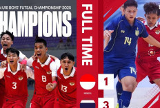 Hasil Futsal ASEAN U-16 dan U-19 Boy’s 2025: Timnas U-16 Juara, Timnas U-19 Gagal Runner-up.