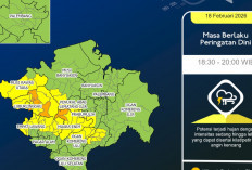 BMKG Peringatkan Hujan Disertai Petir di Sumsel, Palembang dan Sekitarnya Waspada