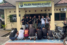 7 Remaja Konvoi Bawa Sajam di Prabumulih Ditangkap Team WESTER, Sempat Viral di Medsos