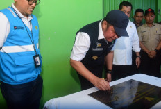 Gubernur Herman Deru Resmikan Grid Extension di Kenten Laut, Tegangan Listrik Warga Meningkat