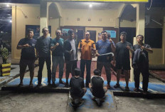 Patroli Polsek Cambai Amankan Dua ABG Bawa Parang dan Celurit, Ngaku Mau Tawuran