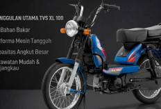 Cuma 100cc, Tapi TVS XL 100 Punya Mental Baja dan Siap Dipaksa Kerja Tiap Hari.