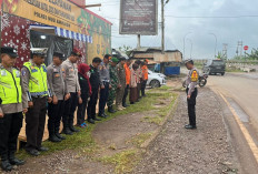 Sinergi TNI–Polri Jaga Keamanan Nataru 2025–2026 di Muba, Ingin Berikan Warga Rasa Nyaman