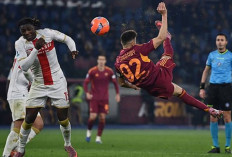 Hasil Liga Serie A: AS Roma Tekuk Genoa 3-1, Kembali ke Empat Besar klasemen.