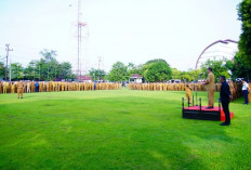 Pemkab Muba Gelar Apel Gabungan, Ini Amanat Bupati Muba H Toha