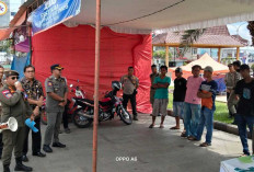 Diduga Tanpa Izin, Bazar Ramadan di Alun-Alun Merdeka Lubuklinggau Ditertibkan Pol PP