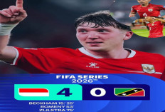 Hasil FIFA Series! Indonesia Hancurkan Saint Kitts 4-0.