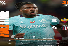 Hasil Liga Europa: AS Roma Tersingkir Tragis! Bologna Menang 4-3.