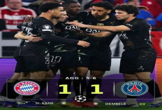 Hasil Semifinal Liga Champions: PSG Singkirkan Bayern Munich, PSG ke Final Lawan Arsenal.