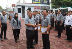 Kemenkum Sumsel Perkuat Komitmen Pertahankan WBBM dan Apresiasi Pegawai Teladan