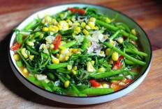 Tumis Selada Air Campur Jagung Manis, Hidangan Sehat dan Lezat untuk Semua Usia