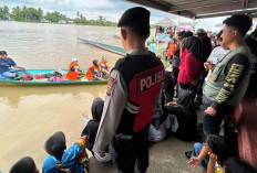 Tak Ingin Sampai Ada Korban Jiwa, Polisi Amankan Lomba Perahu Bidar Mini di Sungai Sembadak
