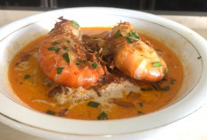 Bukber Laksan Kuah Udang Satang Ce' Anie : Mewah dan Lezat