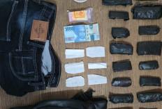 Satresnarkoba Polres Prabumulih Gagalkan Peredaran Ganja di depan Eks Kantor Kejaksaan