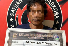 Polres Muara Enim Ringkus Pengedar Sabu di Rapen Green City, Komitmen Polda Sumsel Berantas Narkoba