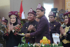 Hadir HUT Kabupaten Muara Enim, Gubernur Herman Deru Tekankan Efisiensi Tanpa Kurangi Pendapatan ASN