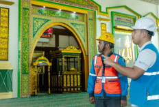 PLN Pastikan Listrik Andal di Masjid-Masjid Utama Palembang 