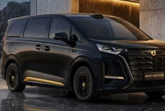 Tampil Hitam Misterius Berlapis Emas, Denza D9 Dark Gold Jadi MPV Paling Eksklusif BYD