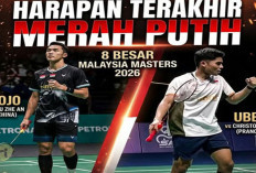 Malaysia Masters 2026: Jojo dan Ubed Jadi Harapan Terakhir Merah Putih. 