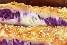Pastry Ubi Ungu Keju Lumer, Kudapan Tradisional Kekinian yang Lezat dan Mudah Dibuat di Rumah