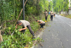 Polres Prabumulih Gelar Gerakan Indonesia ASRI di Muaradua Barat, Perkuat Budaya Bersih dan Sehat Lingkungan