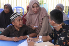 Pusri Kembali Gelar Pengobatan Gratis Klinik Sehat Batch 2 Bagi Masyarakat Kampung Sehat