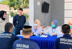 Rutan Baturaja Uji Screening Warga Binaan Cegah Penyebaran HIV