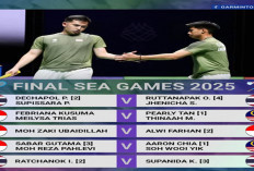 SEA Games 2025: Jadwal Lengkap Final Bulutangkis, Duel Indonesia vs Malaysia dan Thailand.