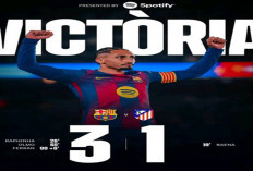 Hasil La Liga Spanyol: Barca Menang Meyakinkan 3-1 atas Atletico Madrid