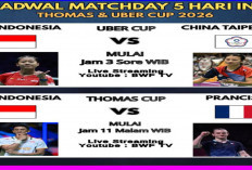 Penentuan Juara Grup! Tim Uber dan Thomas Indonesia Jalani Duel Krusial.