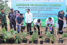 Danlanud SMH Hadiri Launching Gerakan Sumsel Mandiri Pangan dan Program Makan Bergizi Gratis di Palembang