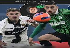 Hasil Sassuolo vs Parma: Sassuolo Gagal Menang Imbangi Parma 1-1.