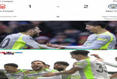 Hasil Liga Premier Inggris: Nottingham Forest vs Man City 1-2.
