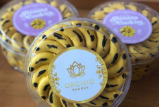 Pisang Didalam Toples, Banana Cookies Orchid Bakery Palembang Jadi Rebutan Jelang Lebaran