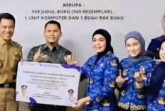 Desa di Ogan Komering Ulu Terima Bantuan Bahan Bacaan