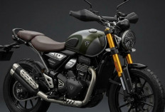 Triumph Scrambler 400 X 2027 Makin Gagah, Warna Baru Matte Khaki dan Mesin 349cc! 