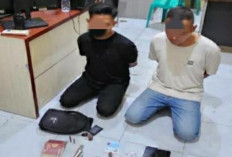Polres Ogan Ilir Amankan Senpira, Sajam dan Ekstasi Saat Razia KRYD, Dua Orang Diamankan